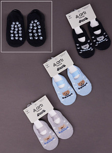 Махровые носки с антискользящей подошвой для мальчика ARTI